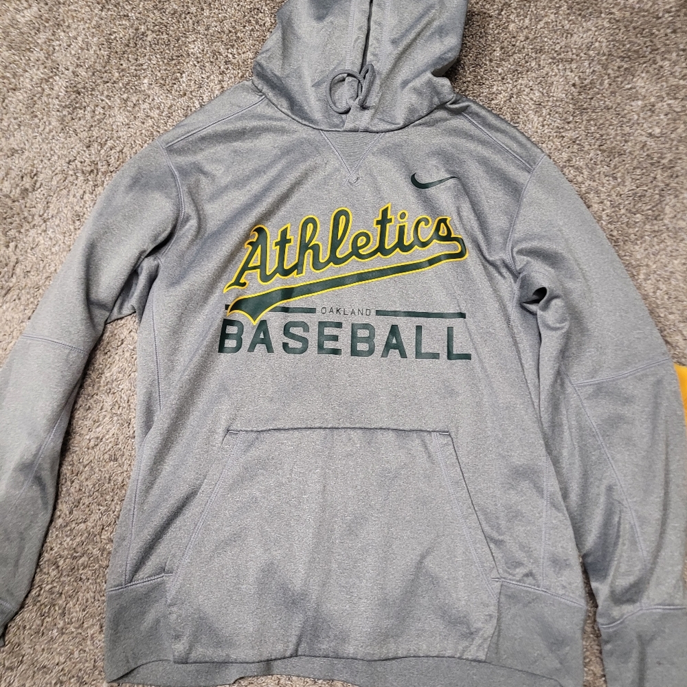 Nike Therma Fit Oakland A's Hoodie